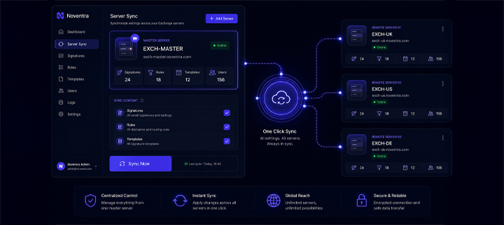 Centralized Server Sync