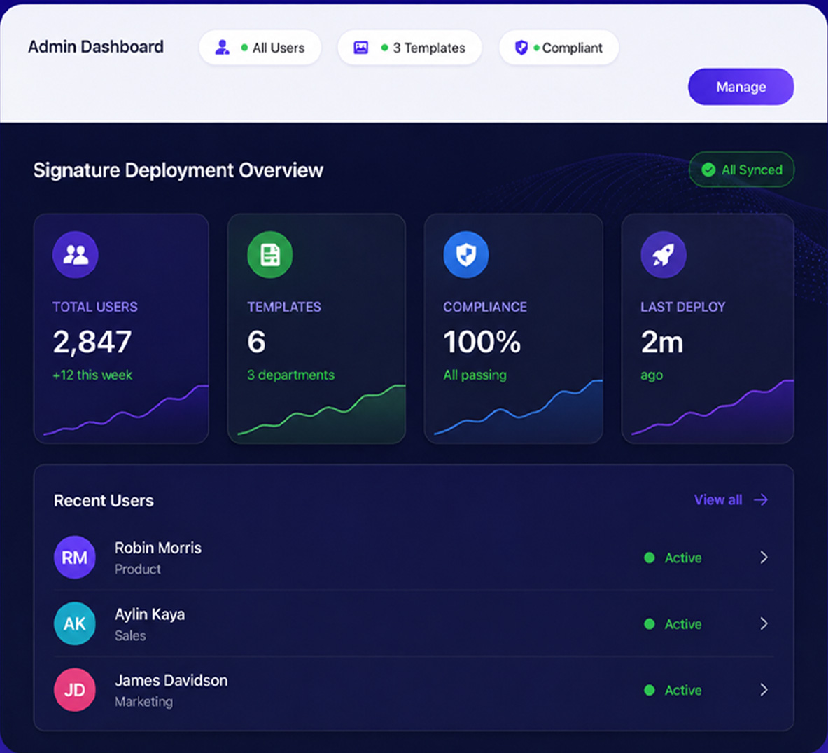 NextClaimer (E-Kache) Signature Management